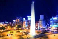 Viajar a la Argentina-Buenos Aires-Obelisco-Avenida 9 de julio