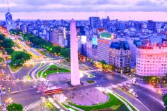 Viajar a la Argentina-Buenos Aires-Obelisco-Avenida 9 de julio
