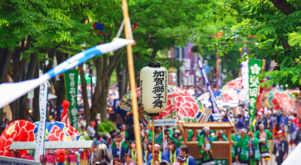 Hokuriku-Shinetsu-Ishikawa-Kanazawa-Festival Hyakumangoku-de-Kanazawa