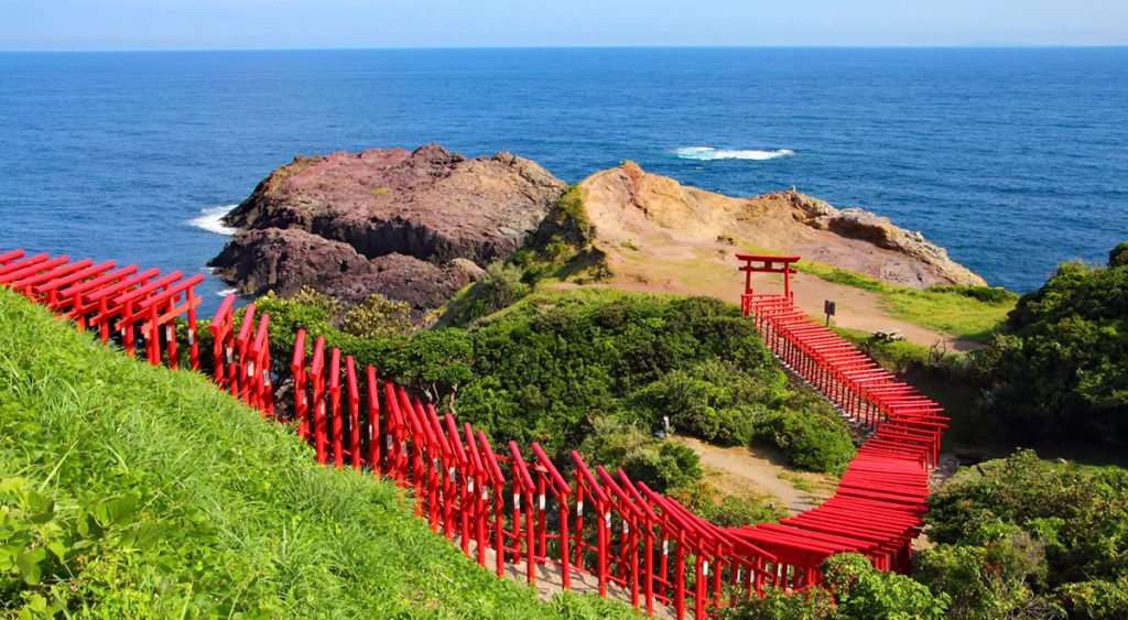 Chugoku-Yamaguchi-Hagi-Santuario Motonosumi Inari jinja